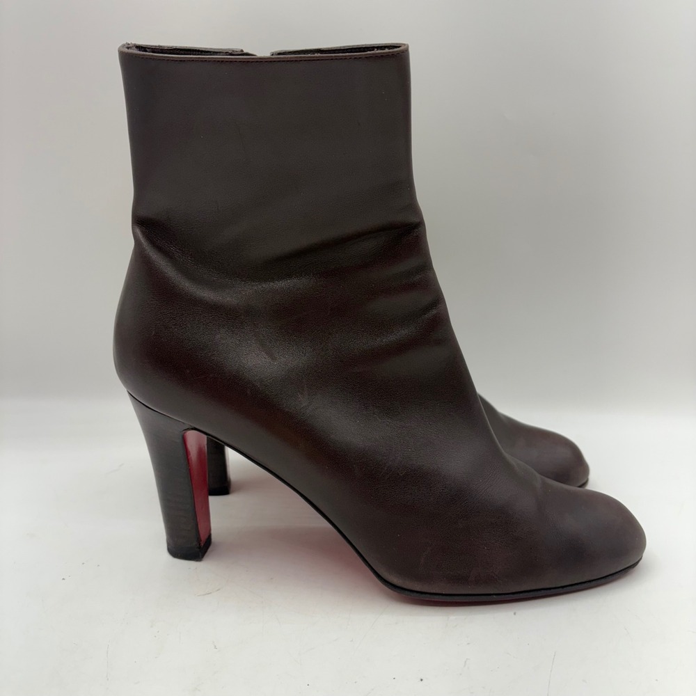 Christian Louboutin Calfskin Leather Adox Ankle Boots Womens Size‎ 39 US 8.5-9